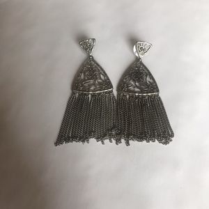 Vintage Silver Ana Earrings